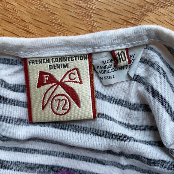 Frenc Connection Bathing Suit Coverup Size 10! - Picture 4 of 6